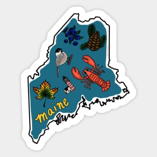 Maine Sticker